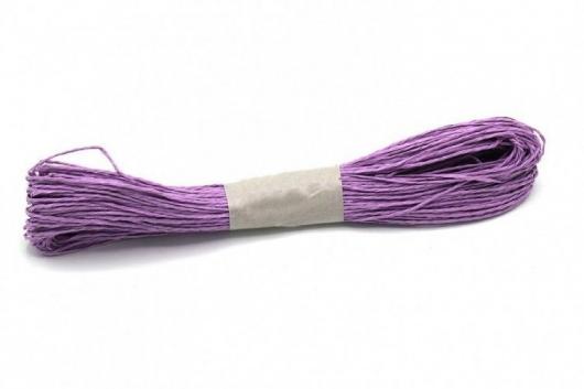 Жгут бумажный 50 м сиреневый