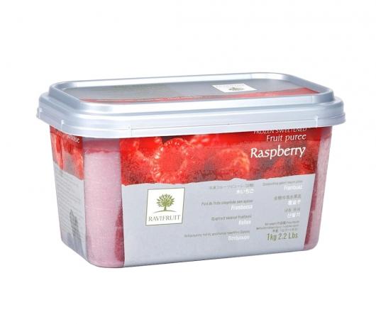 Пюре малина Ravifruit замороженное 1 кг 3 шт